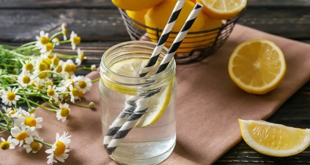 Drink warm lemon water to keep your body in balance