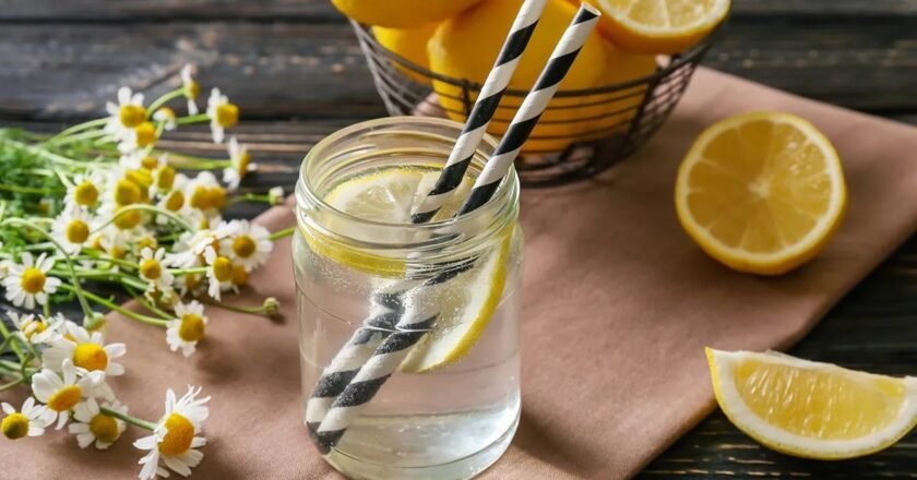 Drink warm lemon water to keep your body in balance