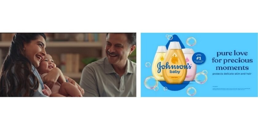 Johnson’s Baby announces brand transformation with sustainable packaging and ‘It’s Pure Love’ campaign featuring Anil & Sonam Kapoor