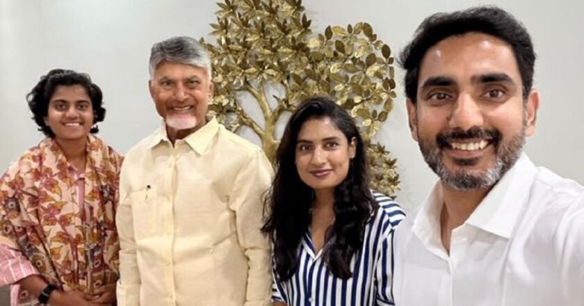 Charani would receive Rs 2.5 crore in cash and a government job from Andhra Pradesh