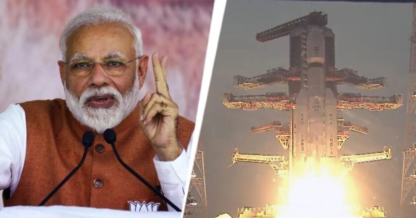 PM Modi congratulates ISRO on the CMS-03 satellite’s successful launch