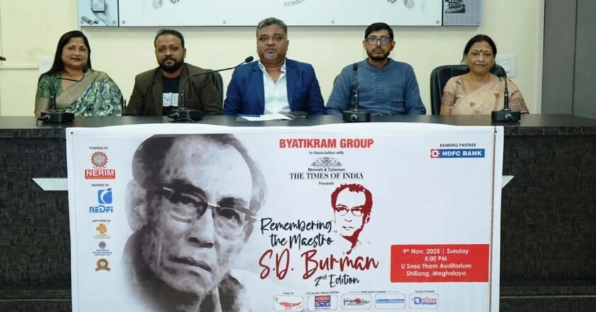 Shillong to pay tribute to SD Barman through concert on November 9