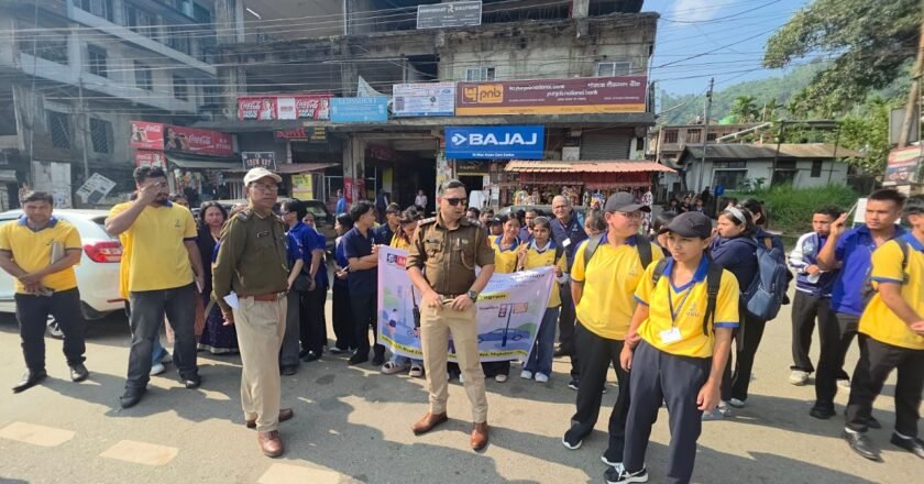 Ri-Bhoi Police hailed for exemplary work on traffic regulations