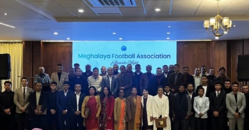 Meghalaya Football Association celebrates 50 years, honours players who took state football to national stage