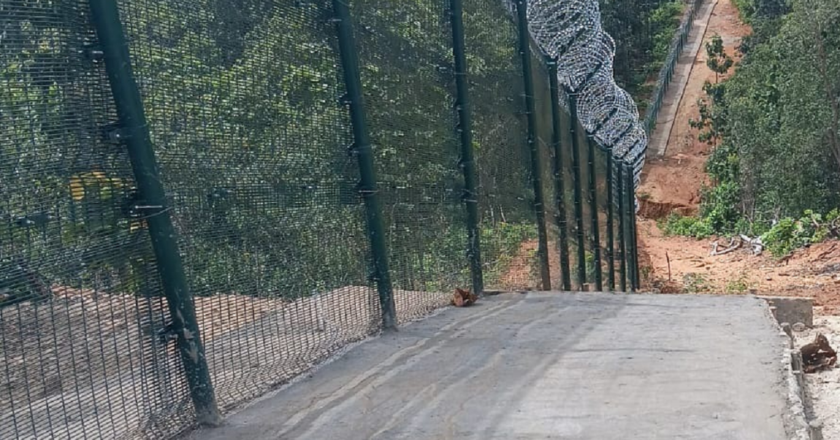 The goal is to finish the border fencing project by 2026