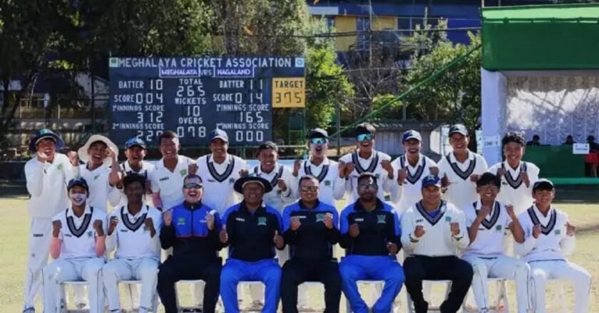 Meghalaya seal 109 run win over Nagaland in Cooch Behar Trophy