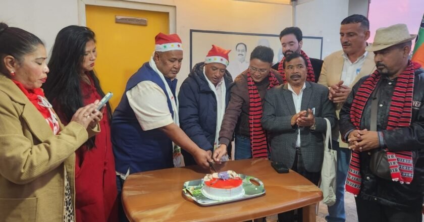 A quiet but powerful first: BJP Shillong office hosts Christmas celebration in city