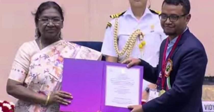 NEHU scholar honoured with National Award; University Boosts Ties with French Institutes