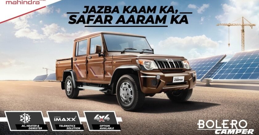 Mahindra Launches Refreshed Bolero Camper and Pik-Up Range