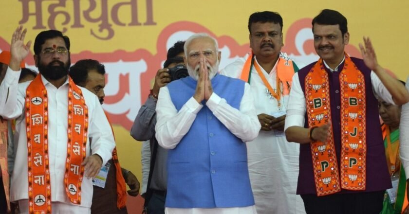 PM Modi applauds BJP-Sena triumph in Maharashtra civic polls