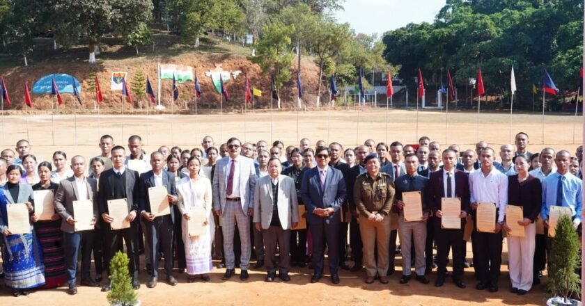 Meghalaya CM issues appointment letters to Sub-Inspectors at official ceremony