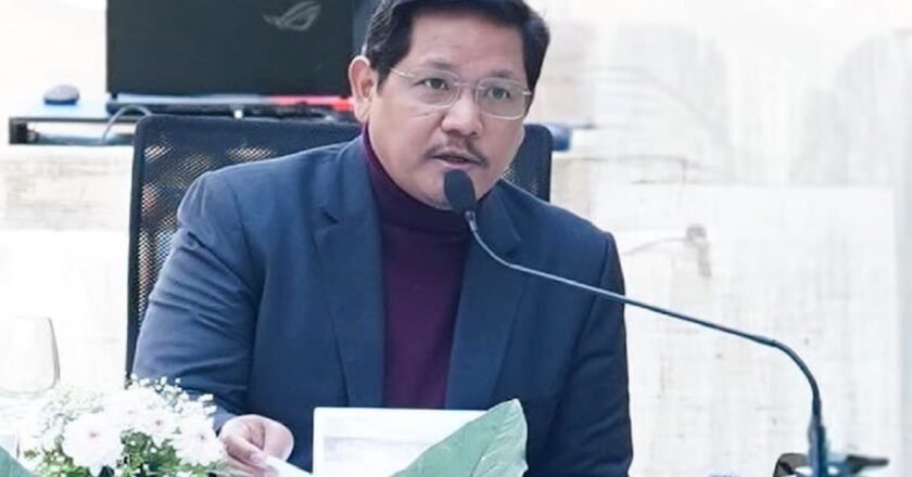 Ahead of GHADC polls, Conrad Sangma urges unity and discipline within NPP