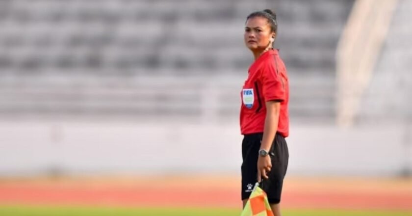 Meghalaya referee Riiohlang Dhar named on FIFA international panel for 2026
