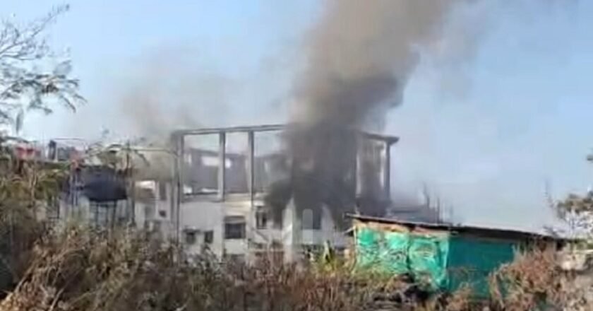 New building of Shillong Engineering college damaged in fire
