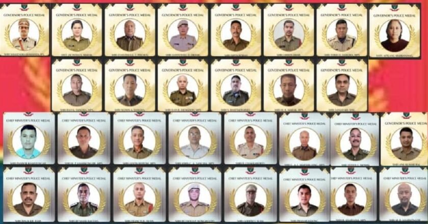 30 Meghalaya Police honoured with Governor’s CM medals on Meghalaya Day