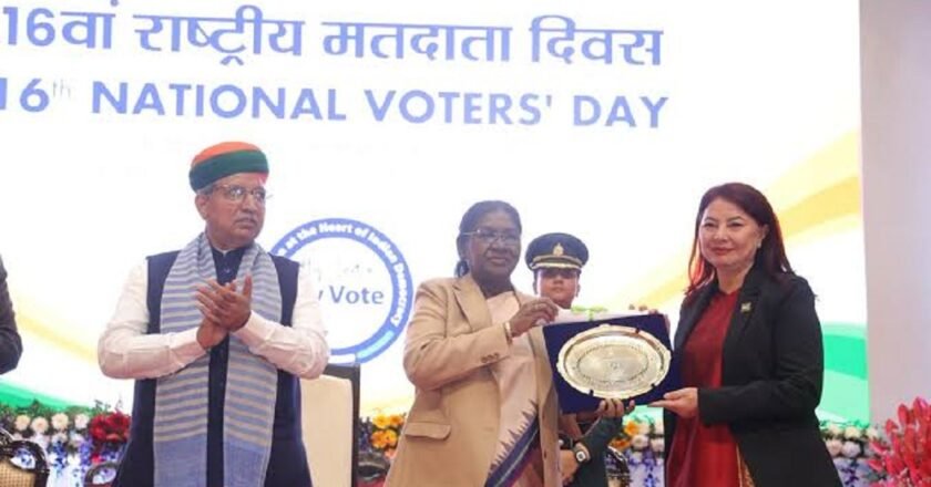 East Khasi Hills honoured with best election district for poll management and logistics