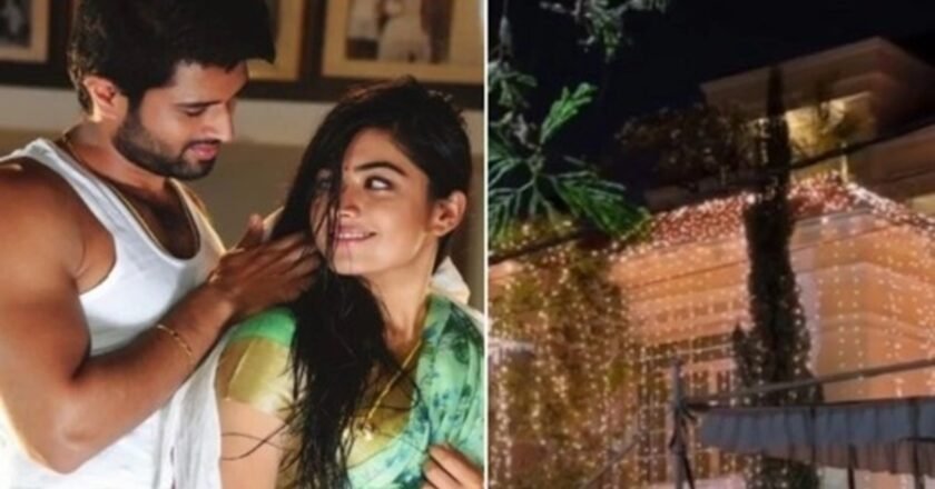 Vijay Deverakonda’s lavish lighting hints at upcoming wedding with Rashmika Mandanna