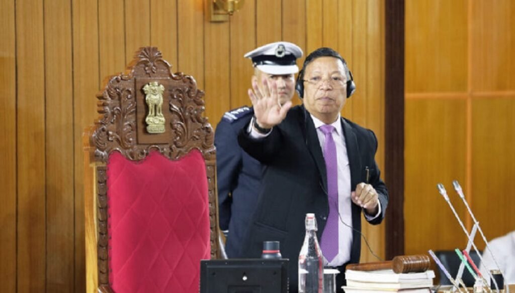 “Speaker adjourns Meghalaya House 10 minutes amid ILP uproar