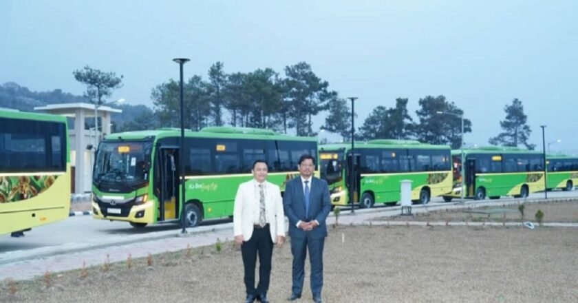 CM flags off 84 buses, launches ‘Ka Bos Jong Ngi’ in Meghalaya