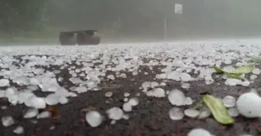 Light rain in Shillong, Jowai, Smit, hailstones in Mawphlang