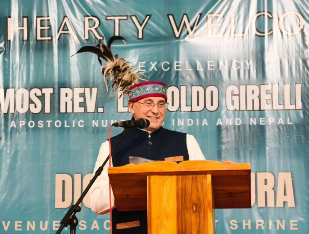 Vatican’s Ambassador Archbishop Leopoldo Girelli Pays Pastoral Visit to Garo Hills