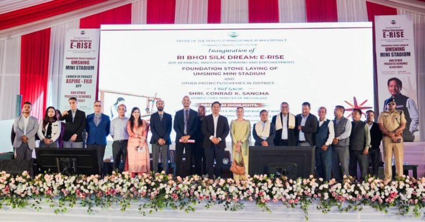 Conrad Sangma Inaugurates Slew of Projects in Ri-Bhoi district