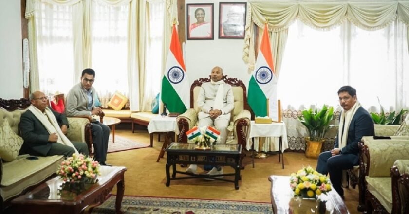 Meghalaya CM updates Governor on steps to strengthen law and order in Garo Hills