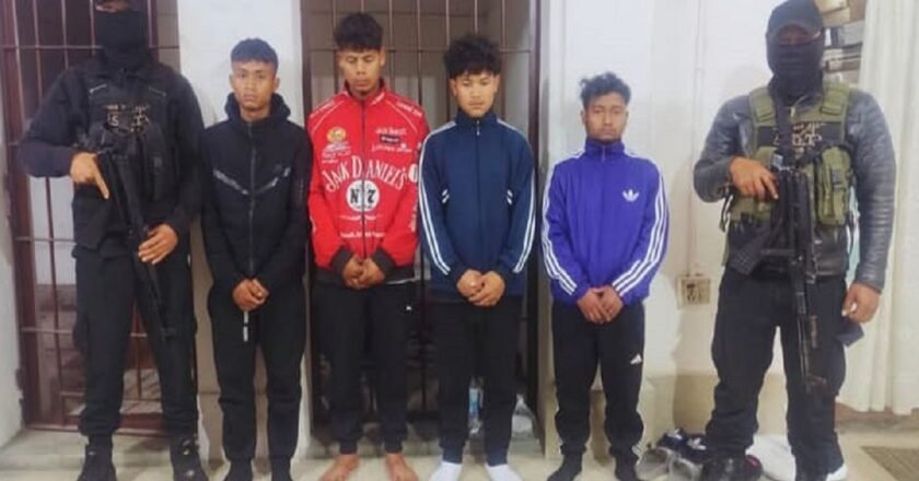 Bike theft gang busted four held in East Khasi Hills