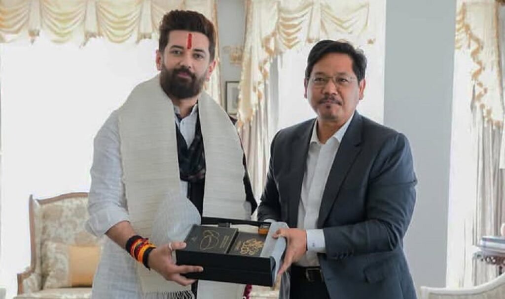 Union Minister Chirag Paswan meets CM Conrad Sangma, discusses inclusive supply