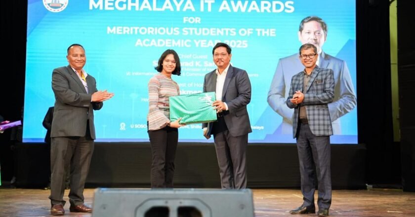 Meghalaya IT Awards Conferred on Meritorious Students