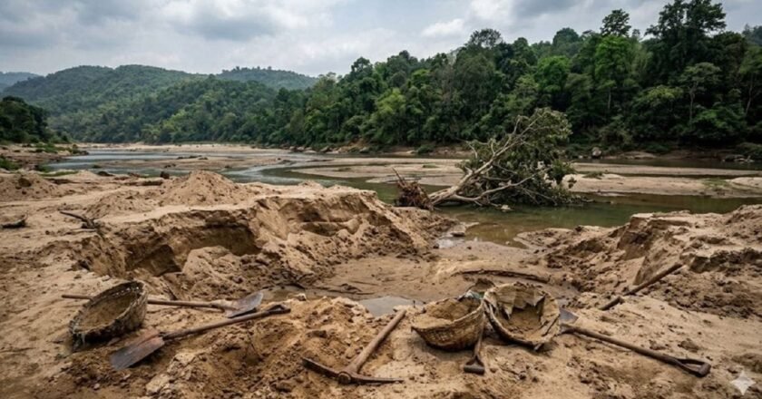 Meghalaya’s East Khasi Hills bans sand extraction amid environmental concerns