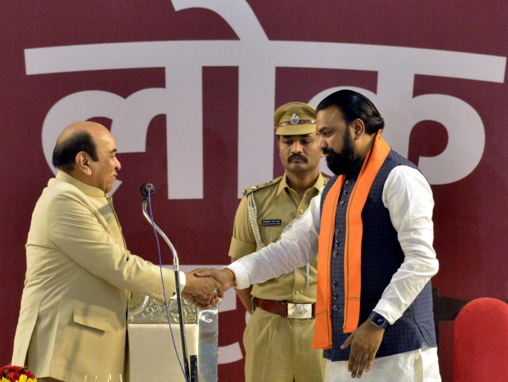 Bihar Gets First BJP CM as Samrat Choudhary Sworn In