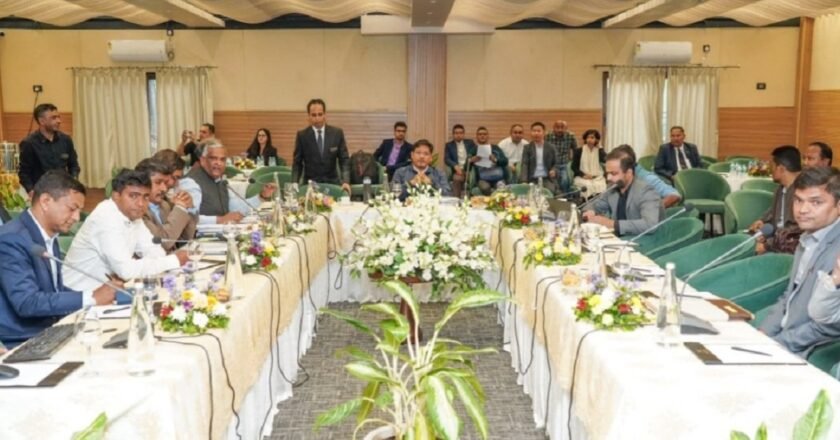 Meghalaya CM reviews developmental projects in state