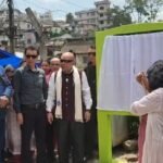 South Shillong MLA Sanbor Shullai inaugaurates Rilbong link road