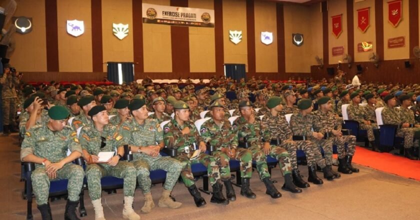 Military exercise involving 13 nations begins in Meghalaya