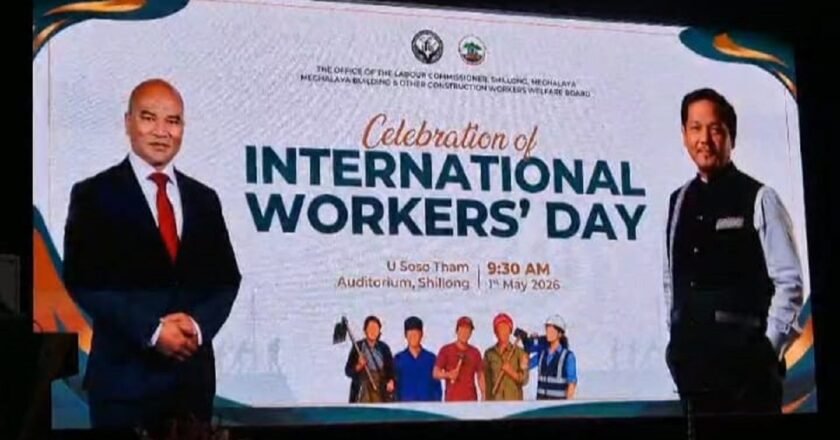 Meghalaya observes International Labours’ Day with new scheme for workers