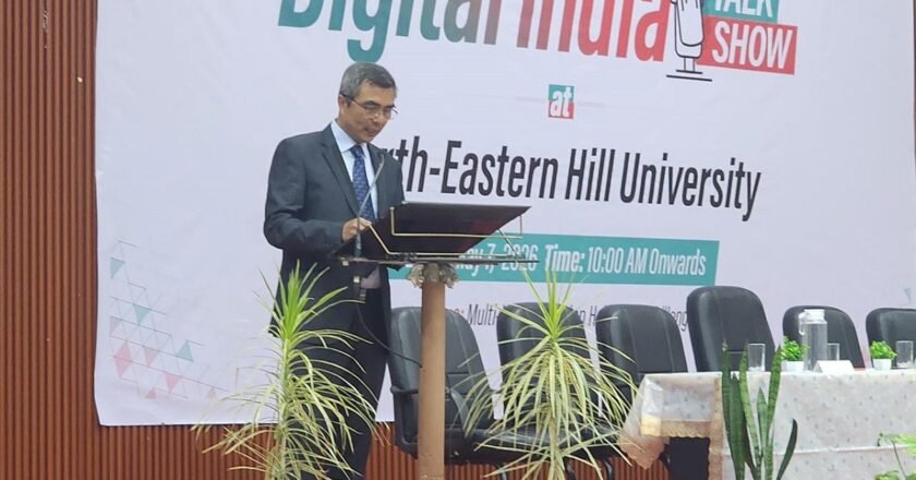 “Digital India Awareness University Workshops” held at NEHU, Shillong