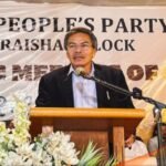NPP candidate begins campaign for Shillong Lok Sabha by-election