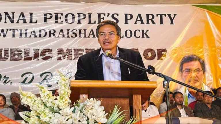 NPP candidate begins campaign for Shillong Lok Sabha by-election