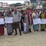 JNC stages protest outset Secretariat over Shree Cement Plant hearing
