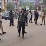 Jaintia Hills pressure group stage massive protest in Shillong against Shree Cement proposed plant in Jaintia Hills