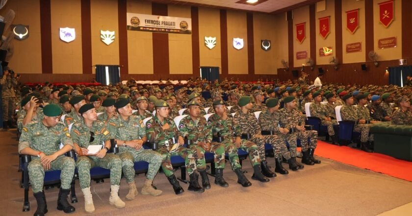 Multinational Military Exercise PRAGATI 2026 Begins in Meghalaya with Participation of 12 Nations