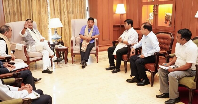 Assam-Meghalaya CMs hold meeting over Lapangap border tebsions
