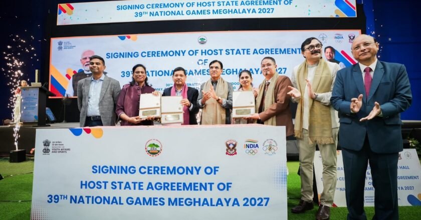 Dr Mansukh Mandaviya reviews Meghalaya’s preparedness to host 39th National Games