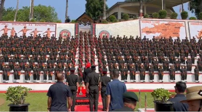 ARC Shillong holds passing out parade, 726 Agni veers pass out