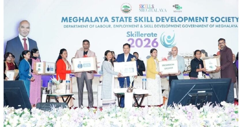 Meghalaya launches four new skilling initiatives at Skillerate 2026 in Shillong