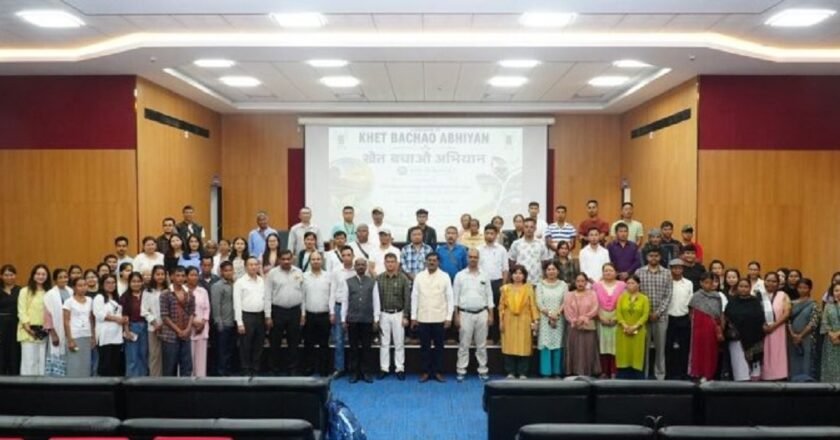 Khet Bachao Abhiyan launched at Umiam