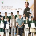 Class 12 toppers of MBOSE felicitated by CM