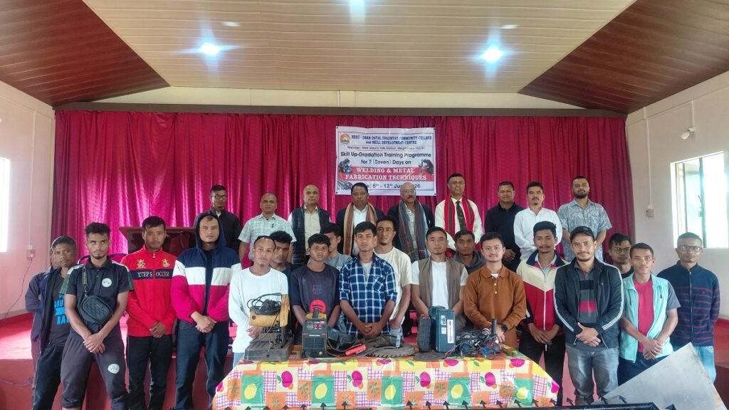 DDUCC, NEHU concludes seven-day skill up-gradation training on welding and metal fabrication techniques