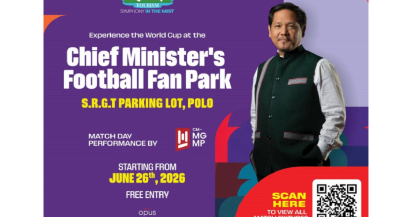 Meghalaya to launch free Shillong fan park for FIFA World Cup 2026